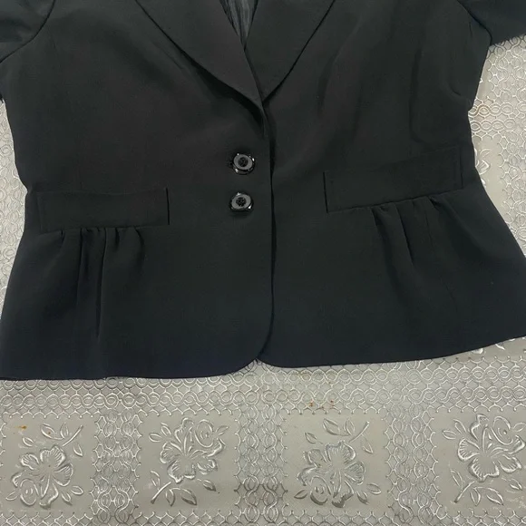 Nine West Black Women's Blazer size 10 - Picture 2 of 9